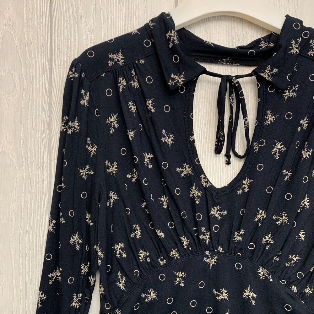 Free People Soraya Black Top Medium NWT - Picture 6 of 10